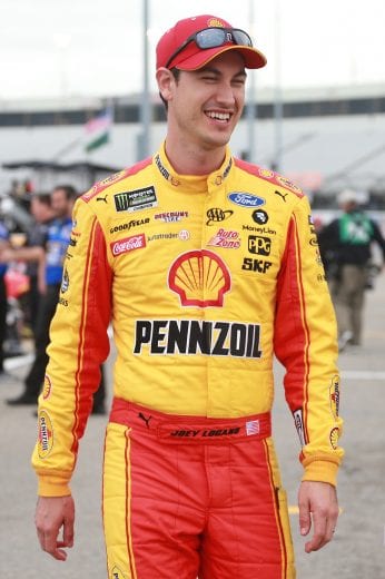 RICHMOND, VA - APRIL 12:  Joey Logano, driver of the #22 Shell Pennzoil Ford, walks to his car during qualifying for the Monster Energy NASCAR Cup Series Toyota Owners 400 at Richmond Raceway on April 12, 2019 in Richmond, Virginia.  (Photo by Matt Sullivan/Getty Images) | Getty Images