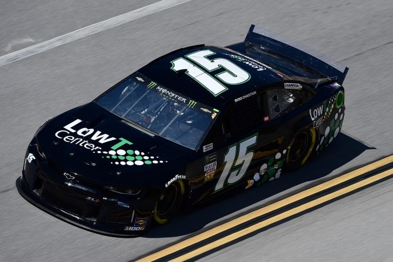 TALLADEGA, AL - APRIL 26: Ross Chastain, driver of the #15 Chevrolet, practices for the Monster Energy NASCAR Cup Series GEICO 500 at Talladega Superspeedway on April 26, 2019 in Talladega, Alabama. (Photo by Jared C. Tilton/Getty Images) | Getty Images