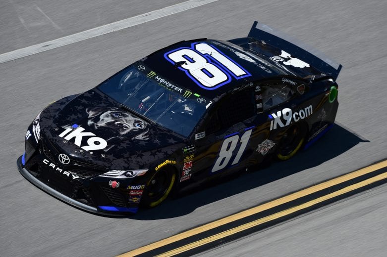 TALLADEGA, AL - APRIL 26: Jeffrey Earnhardt, driver of the #81 Xtreme Concepts Toyota, practices for the Monster Energy NASCAR Cup Series GEICO 500 at Talladega Superspeedway on April 26, 2019 in Talladega, Alabama. (Photo by Jared C. Tilton/Getty Images) | Getty Images