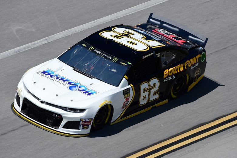 TALLADEGA, AL - APRIL 26: Brendan Gaughan, driver of the #62 BeardOilDstrbtng/SouthPntHotel&Casino Chevrolet, practices for the Monster Energy NASCAR Cup Series GEICO 500 at Talladega Superspeedway on April 26, 2019 in Talladega, Alabama. (Photo by Jared C. Tilton/Getty Images) | Getty Images