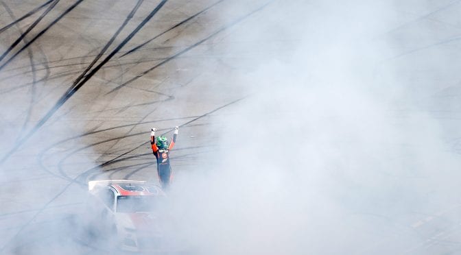 Featured image for Elliott on Talladega crowd: ‘They made me feel at home today’