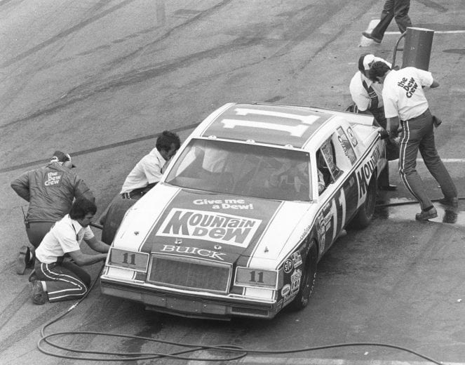 BRISTOL, TN - AUGUST 28, 1982:  Darrell Waltrip won the Busch 500 at Bristol in 1982.  (Photo by ISC Archives via Getty Images)