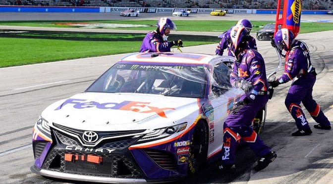 Featured Image for Analysis: Denny Hamlin’s pit-road speeding no laughing matter