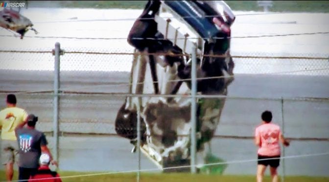 Featured Image for NASCAR details cause of No. 42 liftoff at Talladega