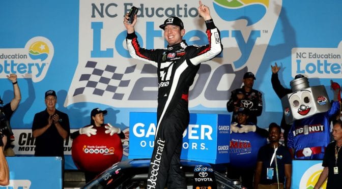 Kyle Busch goes 5-for-5 in Truck Series in 2019 with win at Charlotte