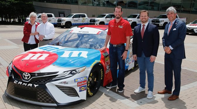 Kyle Busch unveils special Coca-Cola 600 paint scheme