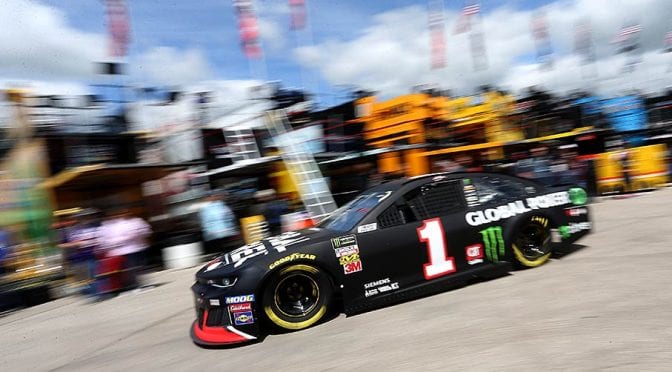 Kurt Busch edges Bowman, tops leaderboard in final Kansas practice