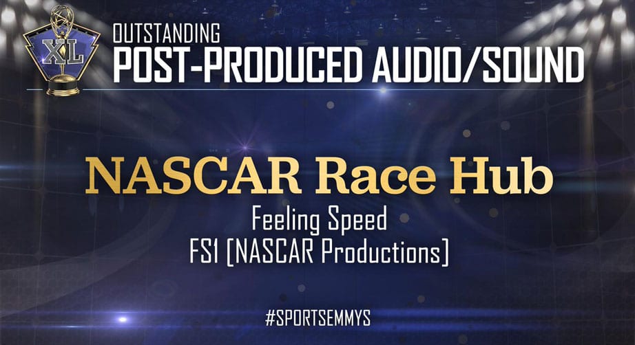 NASCAR Productions wins Sports Emmy Award