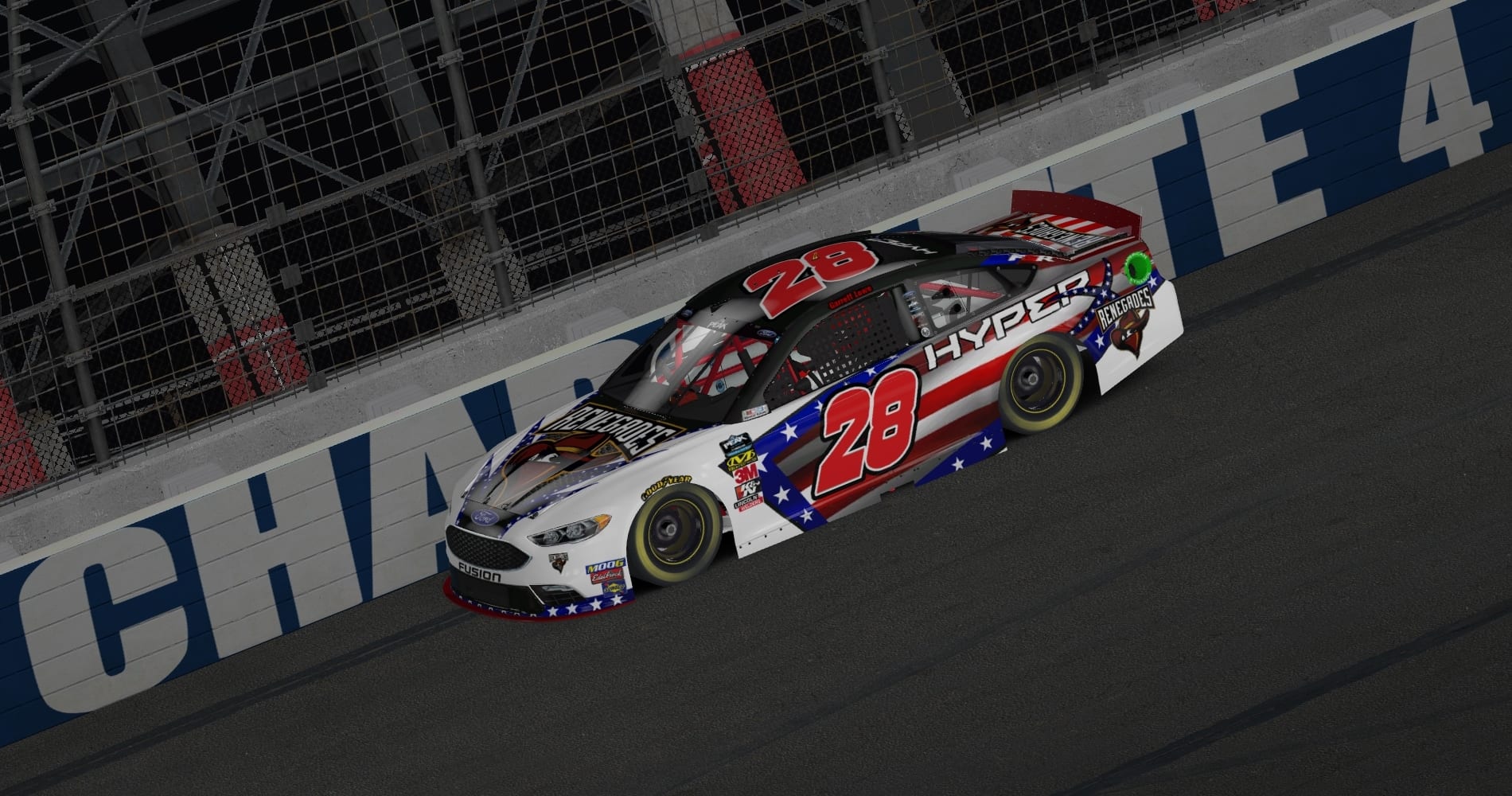 Charlotte Cup Turn4 Night Patriotic
