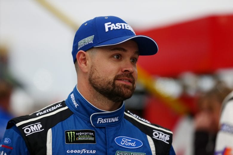 LAS VEGAS, NV - MARCH 01:  Ricky Stenhouse Jr., driver of the #17 Fastenal Ford, stands on the grid during qualifying for the Monster Energy NASCAR Cup Series Pennzoil 400 at Las Vegas Motor Speedway on March 1, 2019 in Las Vegas, Nevada.  (Photo by Sarah Crabill/Getty Images) | Getty Images