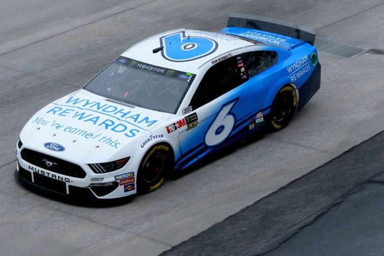 DOVER, DE - MAY 03:  Ryan Newman, driver of the #6 Wyndham Rewards Ford, practices for the Monster Energy NASCAR Cup Series Gander RV 400 at Dover International Speedway on May 3, 2019 in Dover, Delaware.  (Photo by Sean Gardner/Getty Images) | Getty Images