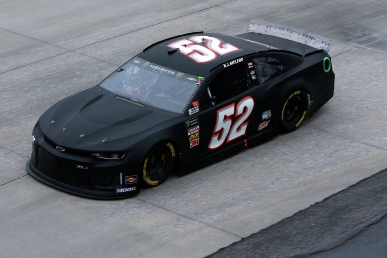 DOVER, DE - MAY 03:  BJ McLeod, driver of the #52 Chevrolet, practices for the Monster Energy NASCAR Cup Series Gander RV 400 at Dover International Speedway on May 3, 2019 in Dover, Delaware.  (Photo by Sean Gardner/Getty Images) | Getty Images