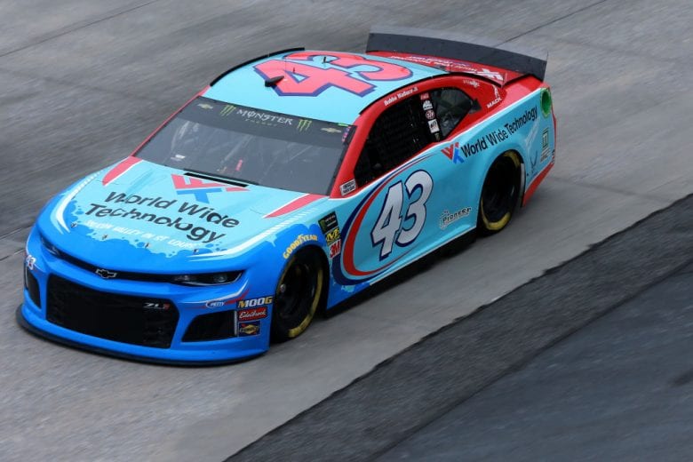 DOVER, DE - MAY 03:  Bubba Wallace, driver of the #43 World Wide Technology Chevrolet, practices for the Monster Energy NASCAR Cup Series Gander RV 400 at Dover International Speedway on May 3, 2019 in Dover, Delaware.  (Photo by Sean Gardner/Getty Images) | Getty Images