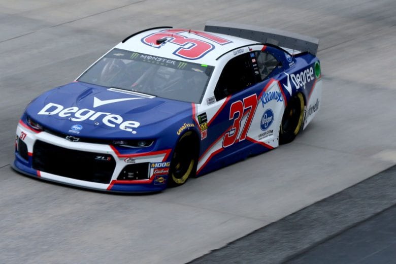 DOVER, DE - MAY 03:  Chris Buescher, driver of the #37 Degree Chevrolet, practices for the Monster Energy NASCAR Cup Series Gander RV 400 at Dover International Speedway on May 3, 2019 in Dover, Delaware.  (Photo by Sean Gardner/Getty Images) | Getty Images