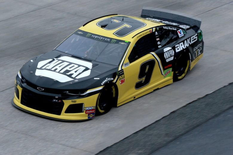 DOVER, DE - MAY 03:  Chase Elliott, driver of the #9 NAPA Brakes Chevrolet, practices for the Monster Energy NASCAR Cup Series Gander RV 400 at Dover International Speedway on May 3, 2019 in Dover, Delaware.  (Photo by Sean Gardner/Getty Images) | Getty Images