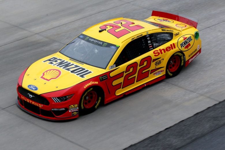 DOVER, DE - MAY 03:  Joey Logano, driver of the #22 Shell Pennzoil Ford, practices for the Monster Energy NASCAR Cup Series Gander RV 400 at Dover International Speedway on May 3, 2019 in Dover, Delaware.  (Photo by Sean Gardner/Getty Images) | Getty Images