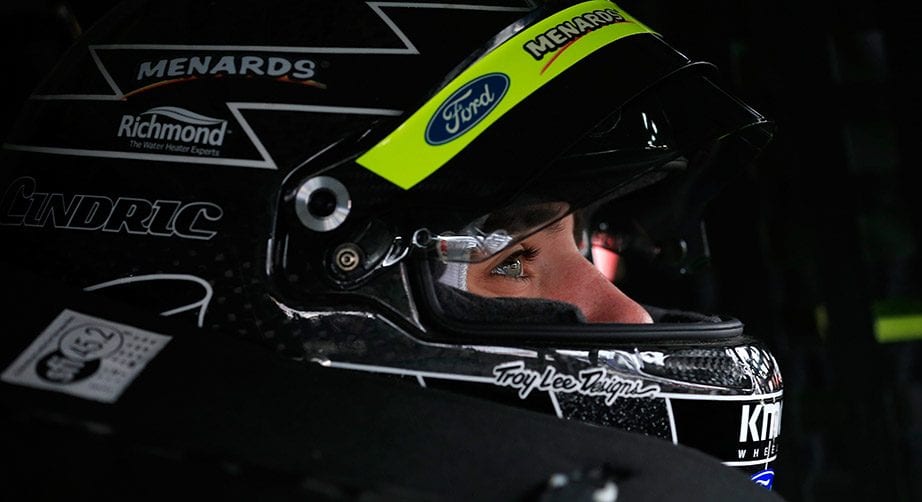 DOVER, DE - MAY 03:  Ryan Blaney, driver of the #12 Menards/Duracell Ford, during practice for the NASCAR Xfinity Series Allied Steel Buildings 200 at Dover International Speedway on May 3, 2019 in Dover, Delaware.  (Photo by Chris Trotman/Getty Images) | Getty Images