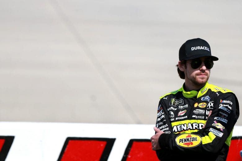DOVER, DE - MAY 03: Ryan Blaney, driver of the #12 Menards/Duracell Ford, stands on pit road during qualifying for the Monster Energy NASCAR Cup Series Gander RV 400 at Dover International Speedway on May 3, 2019 in Dover, Delaware. (Photo by Sean Gardner/Getty Images) | Getty Images