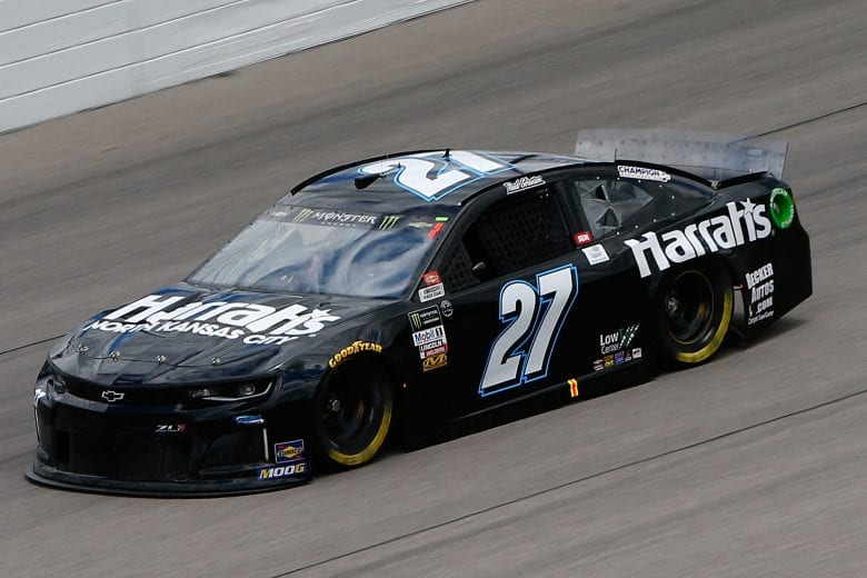 KANSAS CITY, KS - MAY 10: Reed Sorenson, driver of the #27 Harrah's Chevrolet drives  during practice for the Monster Energy NASCAR Cup Series Digital Ally 400 at Kansas Speedway on May 10, 2019 in Kansas City, Kansas.  (Photo by Jonathan Ferrey/Getty Images) | Getty Images