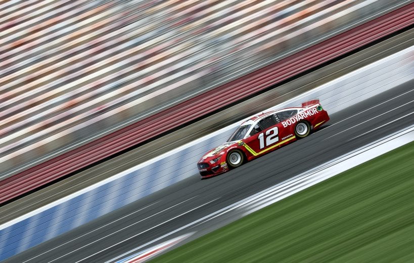 CHARLOTTE, NC - MAY 17:  Ryan Blaney, driver of the #12 BodyArmor drives practices for the Monster Energy NASCAR Cup Series All-Star Race and the Monster Energy NASCAR Cup Series Open Race at Charlotte Motor Speedway on May 17, 2019 in Charlotte, North Carolina.  (Photo by Streeter Lecka/Getty Images) | Getty Images