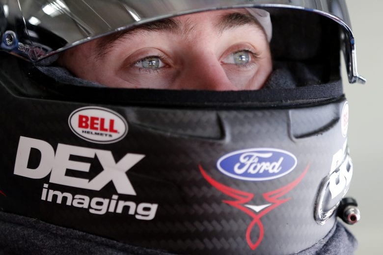 CHARLOTTE, NORTH CAROLINA - MAY 23: Ryan Blaney, driver of the #12 DEX Imaging Ford, looks on during practice for the Monster Energy NASCAR Cup Series Coca-Cola 600 at Charlotte Motor Speedway on May 23, 2019 in Charlotte, North Carolina. (Photo by Brian Lawdermilk/Getty Images) | Getty Images