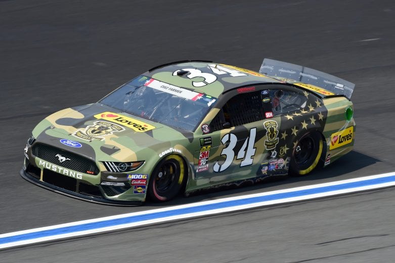 CHARLOTTE, NORTH CAROLINA - MAY 23: Michael McDowell, driver of the #34 Love's Travel Stops Ford, practices for the Monster Energy NASCAR Cup Series Coca-Cola 600 at Charlotte Motor Speedway on May 23, 2019 in Charlotte, North Carolina. (Photo by Jared C. Tilton/Getty Images) | Getty Images