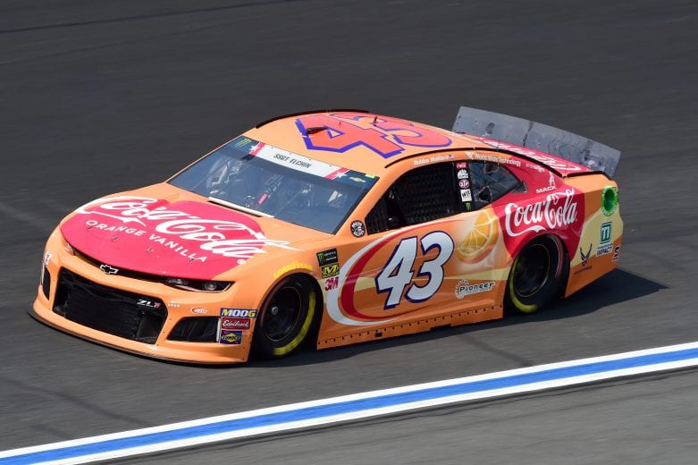 CHARLOTTE, NORTH CAROLINA - MAY 23: Bubba Wallace, driver of the #43 Coca-Cola Orange Vanilla Chevrolet, practices for the Monster Energy NASCAR Cup Series Coca-Cola 600 at Charlotte Motor Speedway on May 23, 2019 in Charlotte, North Carolina. (Photo by Jared C. Tilton/Getty Images) | Getty Images