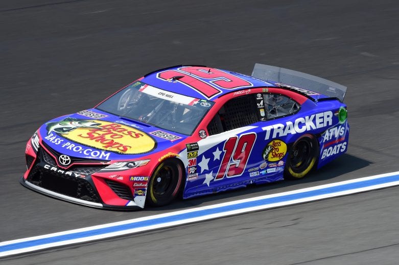 CHARLOTTE, NORTH CAROLINA - MAY 23: Martin Truex Jr., driver of the #19 Bass Pro Shops/TRACKER/USO Toyota, practices for the Monster Energy NASCAR Cup Series Coca-Cola 600 at Charlotte Motor Speedway on May 23, 2019 in Charlotte, North Carolina. (Photo by Jared C. Tilton/Getty Images) | Getty Images