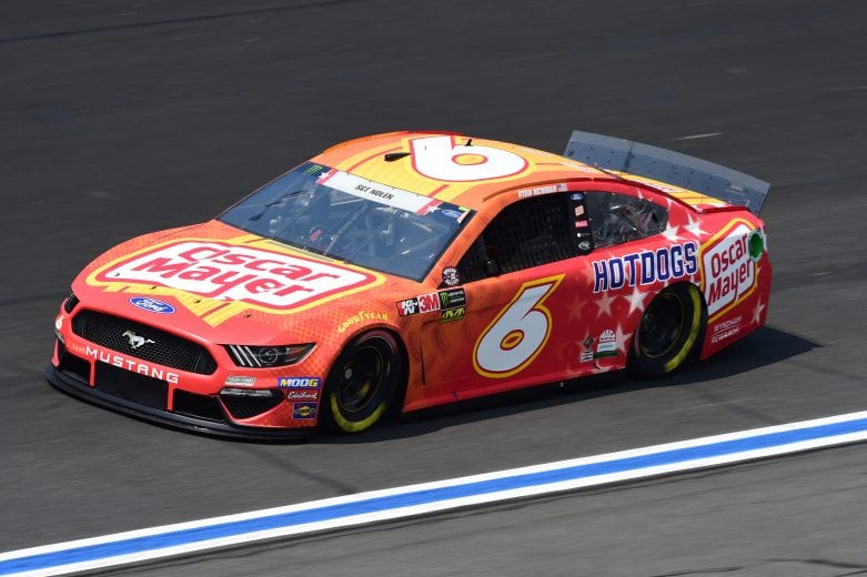 CHARLOTTE, NORTH CAROLINA - MAY 23: Ryan Newman, driver of the #6 Oscar Mayer Hot Dogs Ford, practices for the Monster Energy NASCAR Cup Series Coca-Cola 600 at Charlotte Motor Speedway on May 23, 2019 in Charlotte, North Carolina. (Photo by Jared C. Tilton/Getty Images) | Getty Images