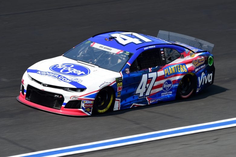 CHARLOTTE, NORTH CAROLINA - MAY 23: Ryan Preece, driver of the #47 Kroger Chevrolet, practices for the Monster Energy NASCAR Cup Series Coca-Cola 600 at Charlotte Motor Speedway on May 23, 2019 in Charlotte, North Carolina. (Photo by Jared C. Tilton/Getty Images) | Getty Images