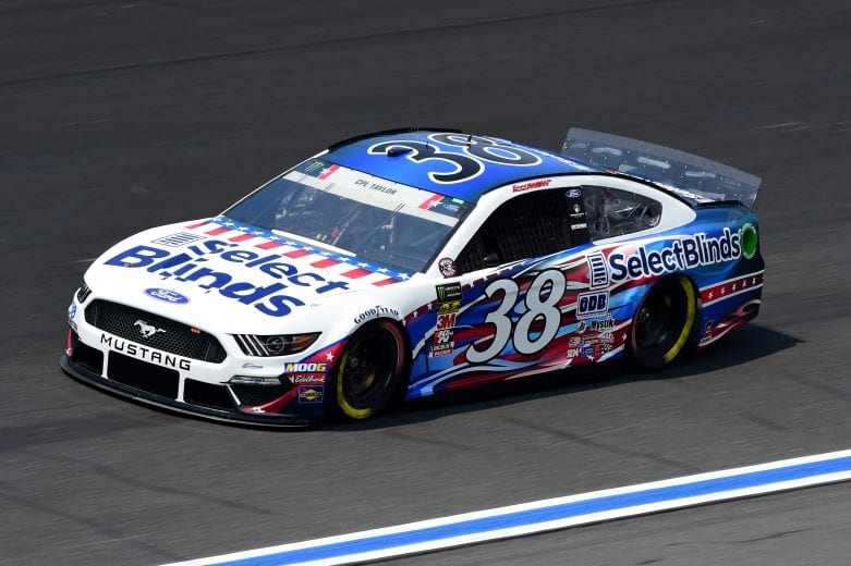 CHARLOTTE, NORTH CAROLINA - MAY 23: David Ragan, driver of the #38 Select Blinds Ford, practices for the Monster Energy NASCAR Cup Series Coca-Cola 600 at Charlotte Motor Speedway on May 23, 2019 in Charlotte, North Carolina. (Photo by Jared C. Tilton/Getty Images) | Getty Images