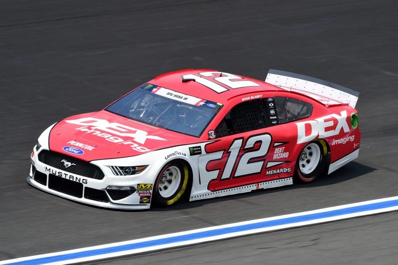 CHARLOTTE, NORTH CAROLINA - MAY 23: Ryan Blaney, driver of the #12 DEX Imaging Ford, practices for the Monster Energy NASCAR Cup Series Coca-Cola 600 at Charlotte Motor Speedway on May 23, 2019 in Charlotte, North Carolina. (Photo by Jared C. Tilton/Getty Images) | Getty Images