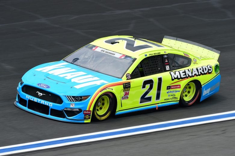 CHARLOTTE, NORTH CAROLINA - MAY 23: Paul Menard, driver of the #21 Menards/Knauf Ford, practices for the Monster Energy NASCAR Cup Series Coca-Cola 600 at Charlotte Motor Speedway on May 23, 2019 in Charlotte, North Carolina. (Photo by Jared C. Tilton/Getty Images) | Getty Images