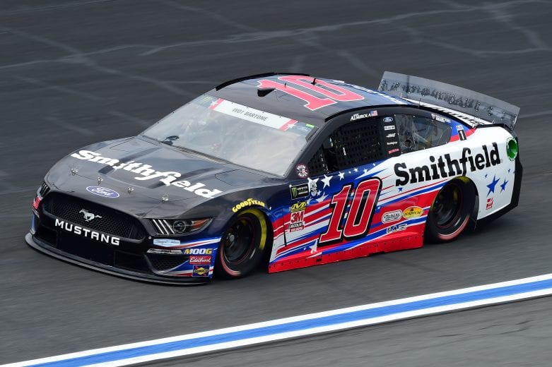 CHARLOTTE, NORTH CAROLINA - MAY 23: Aric Almirola, driver of the #10 Smithfield Ford, practices for the Monster Energy NASCAR Cup Series Coca-Cola 600 at Charlotte Motor Speedway on May 23, 2019 in Charlotte, North Carolina. (Photo by Jared C. Tilton/Getty Images) | Getty Images