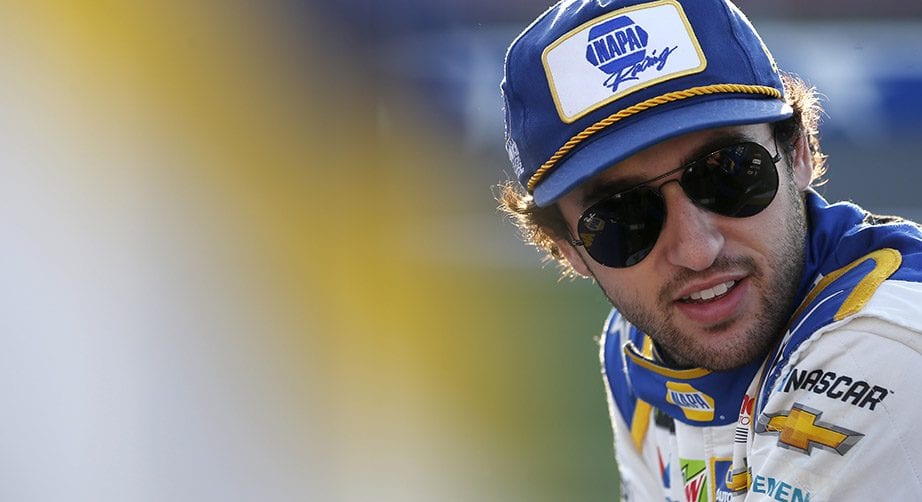 Chase Elliott looks on at Charlotte.