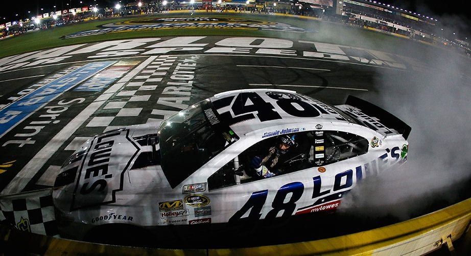 Jimmie Johnson wins the All-Star Race.