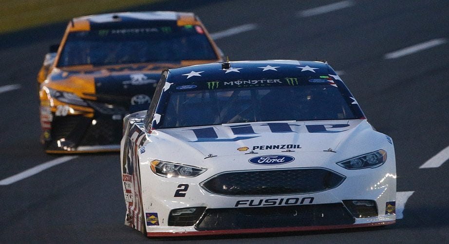 Brad Keselowski in the All-Star Race.
