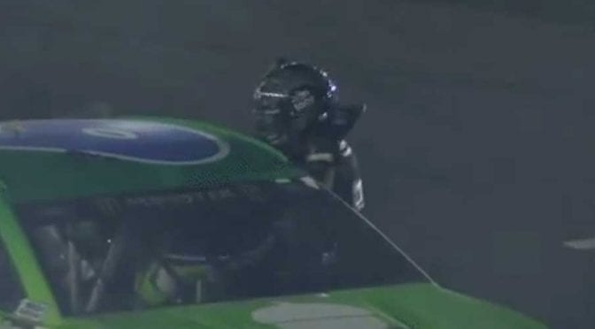 Featured Image for Clint Bowyer throws punches at Ryan Newman after All-Star Race