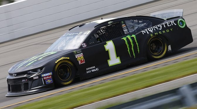Featured Image for Kurt Busch, Suarez top practice sessions at Pocono Raceway