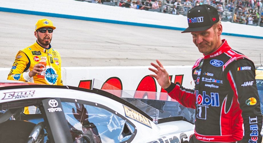 Kyle Busch Clint Bowyer