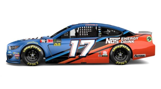 NOS Energy partners with Roush Fenway, No. 17 car