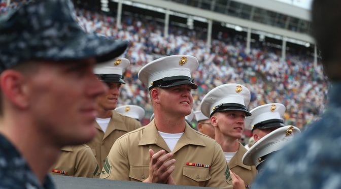 NASCAR pays homage to military heroes in return of NASCAR Salutes Refreshed by Coca-Cola