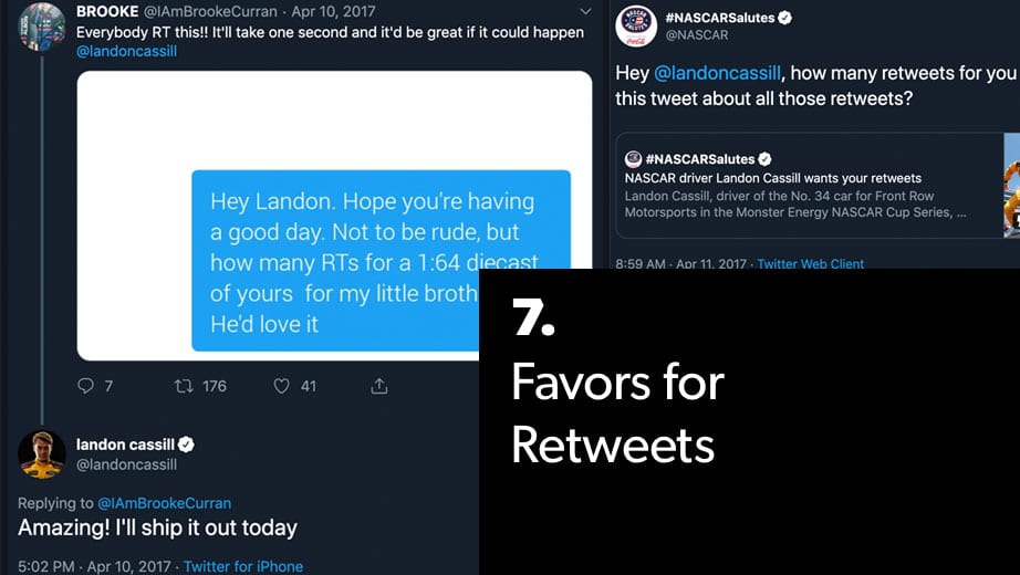 2019 Jun 13 Random Power Rankings Landon Cassill Social 5