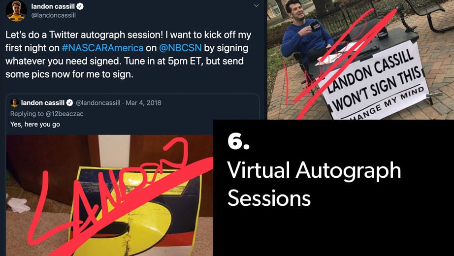 2019 Jun 13 Random Power Rankings Landon Cassill Social 6