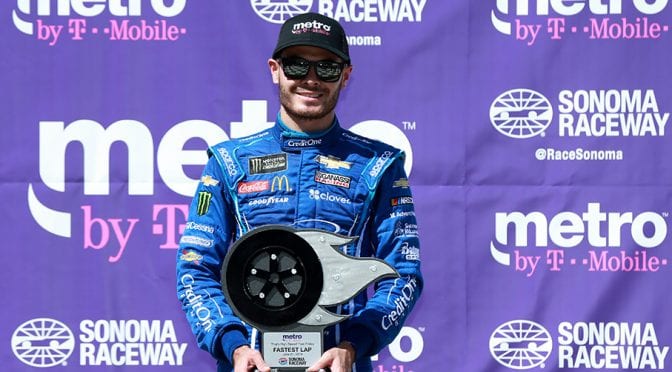 California’s Kyle Larson focused on winning at home track