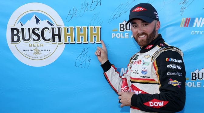 Featured image for Austin Dillon officially secures Busch Pole Award at Chicagoland