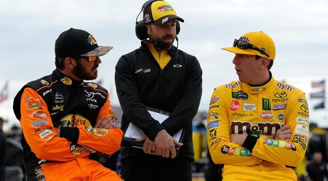 ‘Friendly rivalry’ at Joe Gibbs Racing for Kyle Busch, Martin Truex Jr.