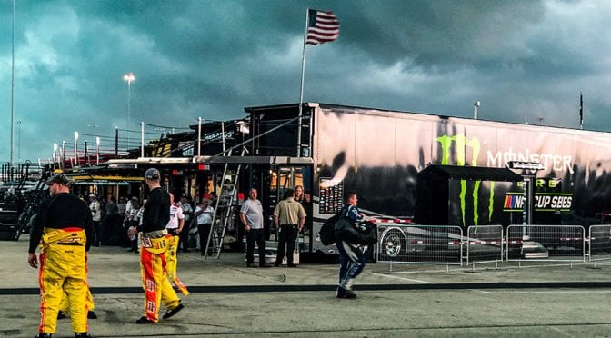 Weather delays Monster Energy Series race at Chicagoland