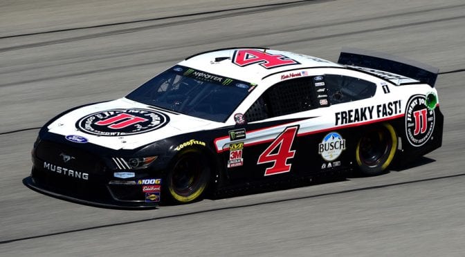 Harvick, Hamlin capture stage wins at Chicagoland