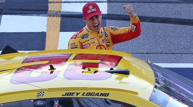 Featured image for Joey Logano survives NASCAR Overtime for Monday triumph in Michigan